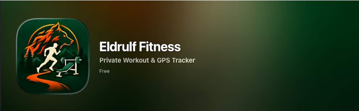 Eldrulf Fitness & Distance Tracker — Privacy and Freedom First